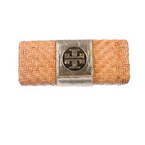 Tory Burch Vivian Rattan Clutch